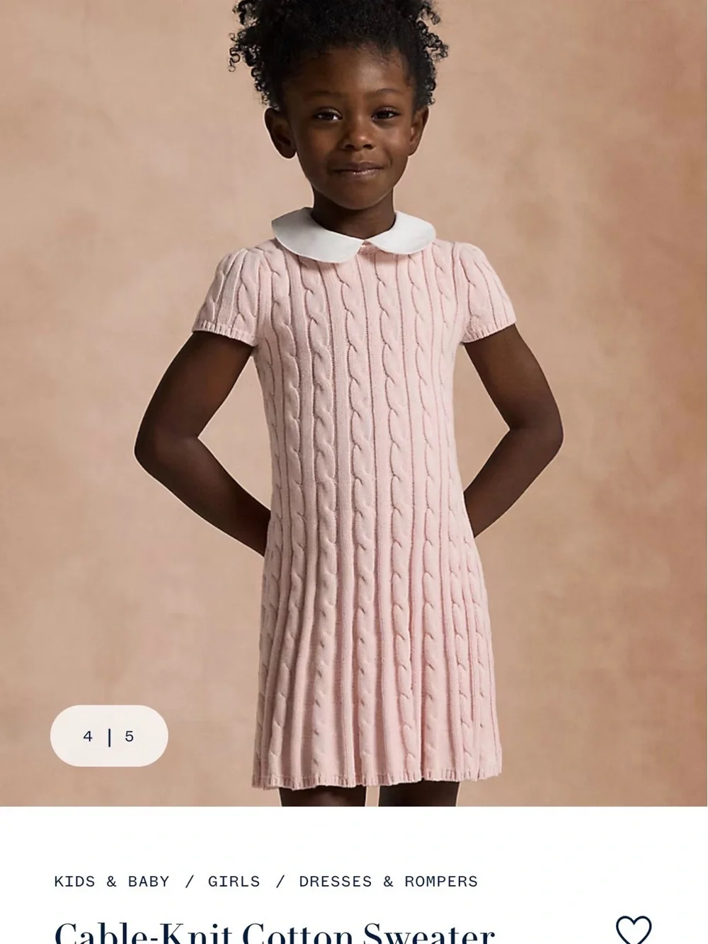 Ralph Lauren soft pale
